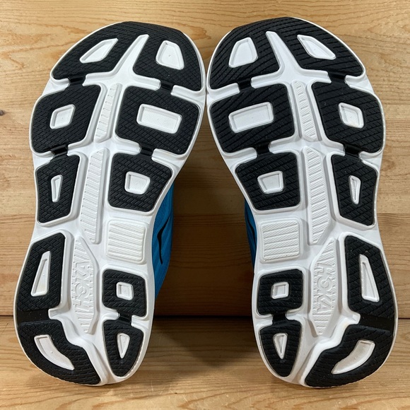 Hoka One Bondi 9 Running Shoes Women’s 9 B Skyward Blue Pink White 1162012 SNNF - Picture 8 of 9